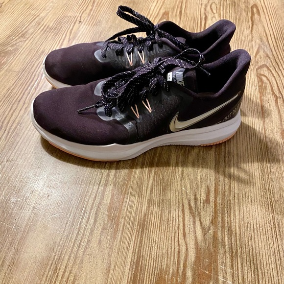 PREOWNED NIKE TANJUN IN SEASON TRAINERS RUNNING SHOES SIZE 8 BLACK PINK SILVER - Picture 7 of 16